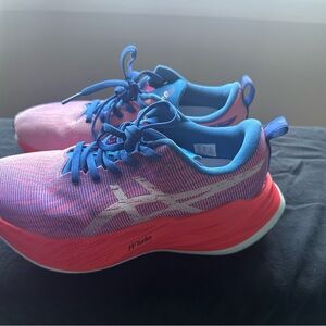 ASICS Superblast Women's Pink and Blue Running Shoes- Size 7